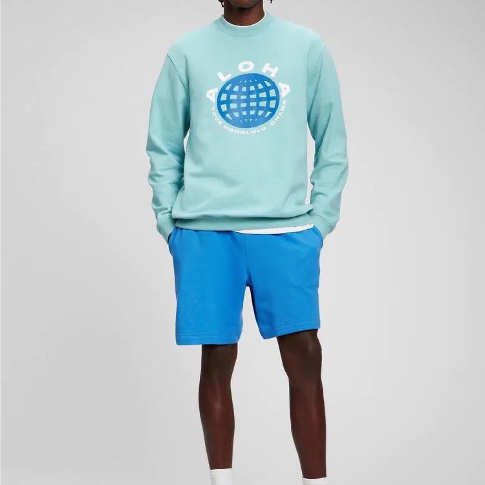 Gap x Salvage Public Honolulu Men's Crewneck Sweatshirt Large Retro Hawaii